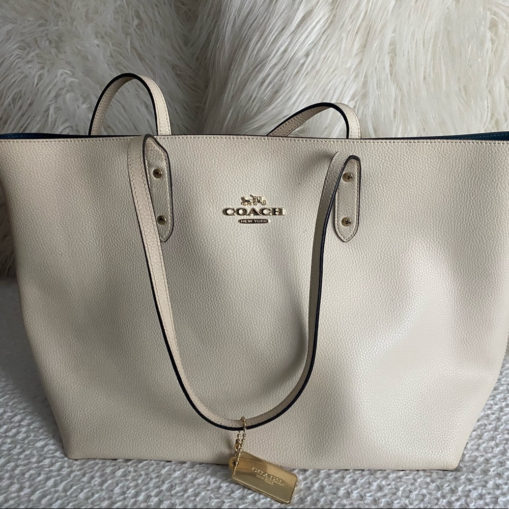 Reversible Coach Tote